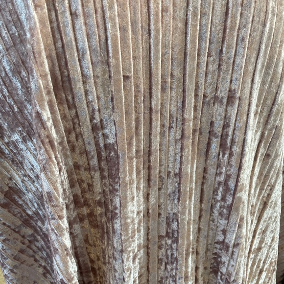 NWT Francesca OS pink velvet drape shawl vest open front kimono - Picture 5 of 9